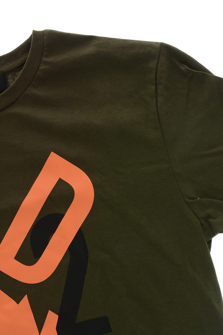 Boys Olive Regular T-Shirt