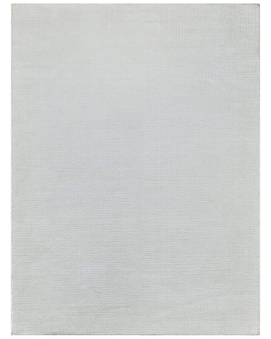 Gamma Flatweave Pet Yarn Ivory Area Rug