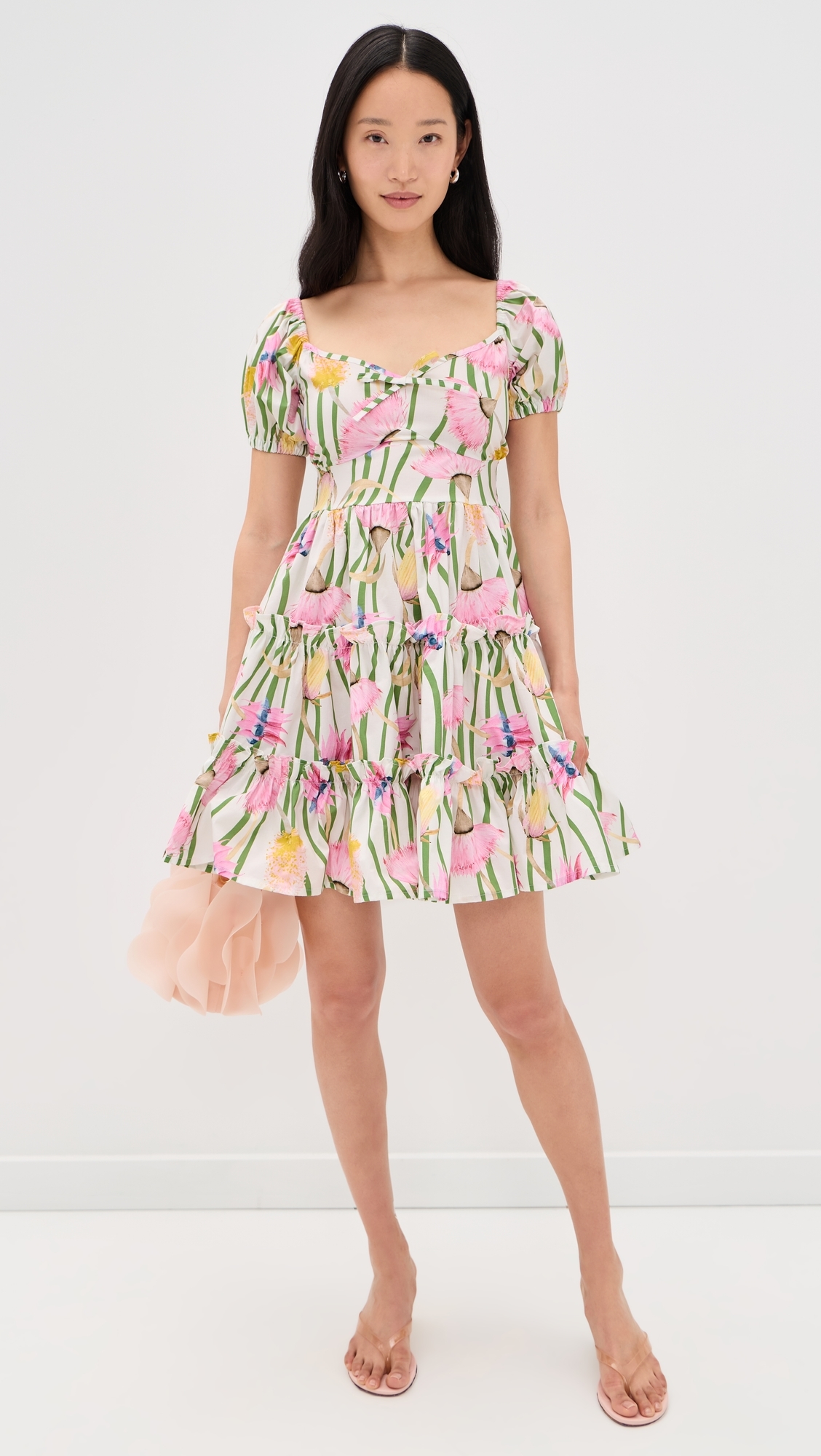 The Bloom Mini Dress Aussie desert flowers
