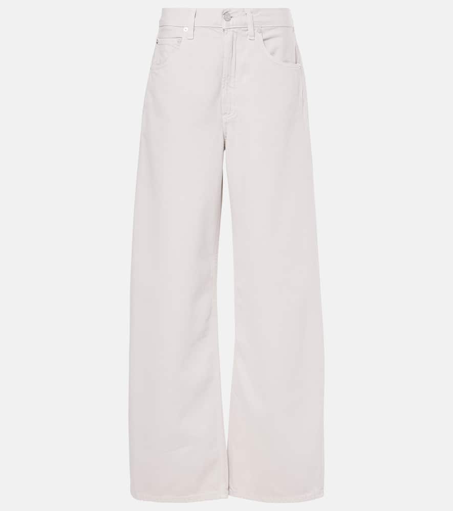Agolde Low Curve mid-rise wide-leg jeans