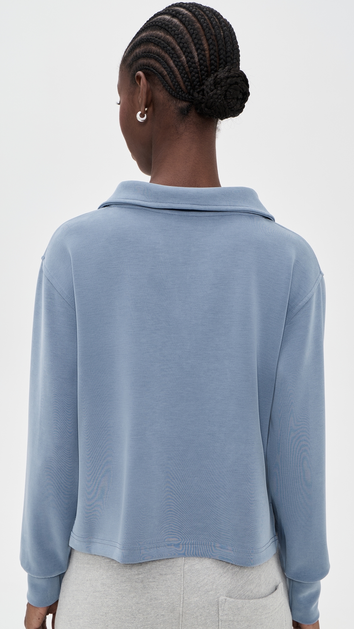 Sand Wash Sweatshirt Luxe Blue