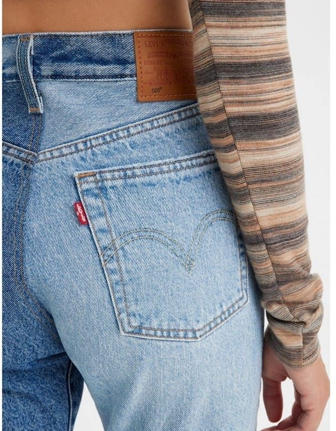 Women's 501 Original Two Tone Jeans - Two Tone Indigo