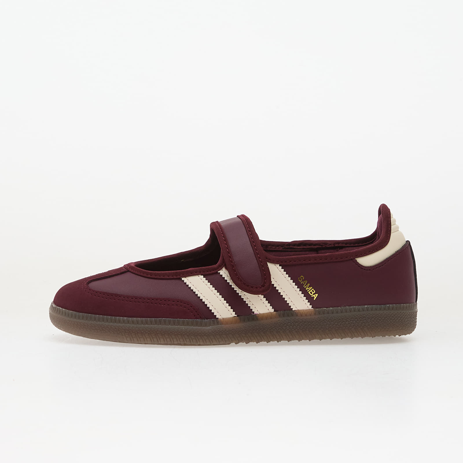 Sneakers adidas Originals Samba Jane Shoes Maroon/ Cream White/ Gold Metallic