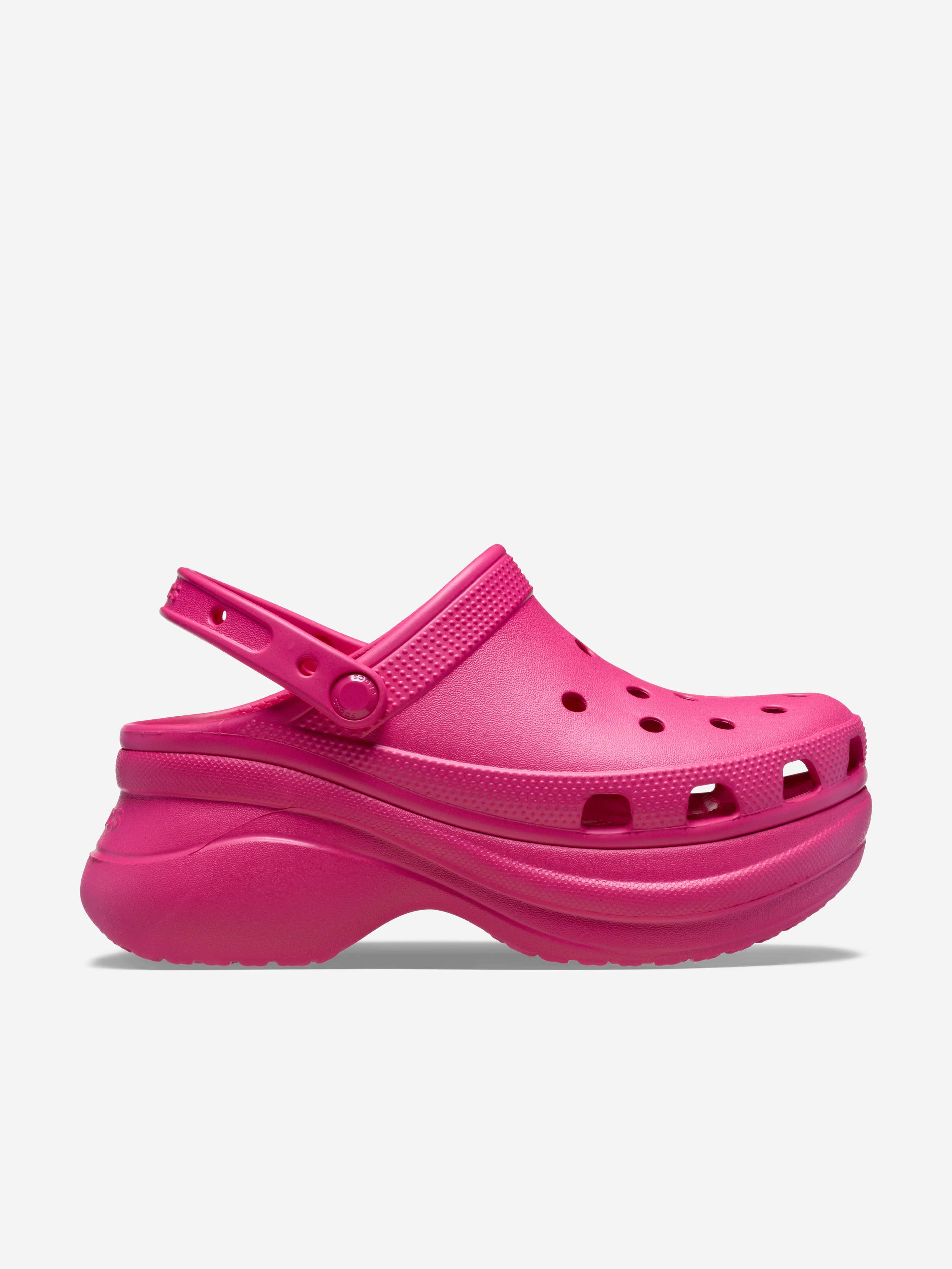 Crocs Girls Bae Clog in Pink EU 34 - 35 UK 3 US 5