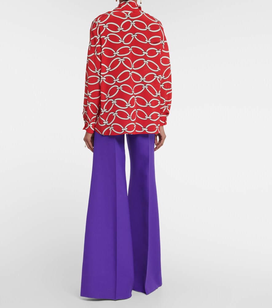 Chain 1967 silk blouse