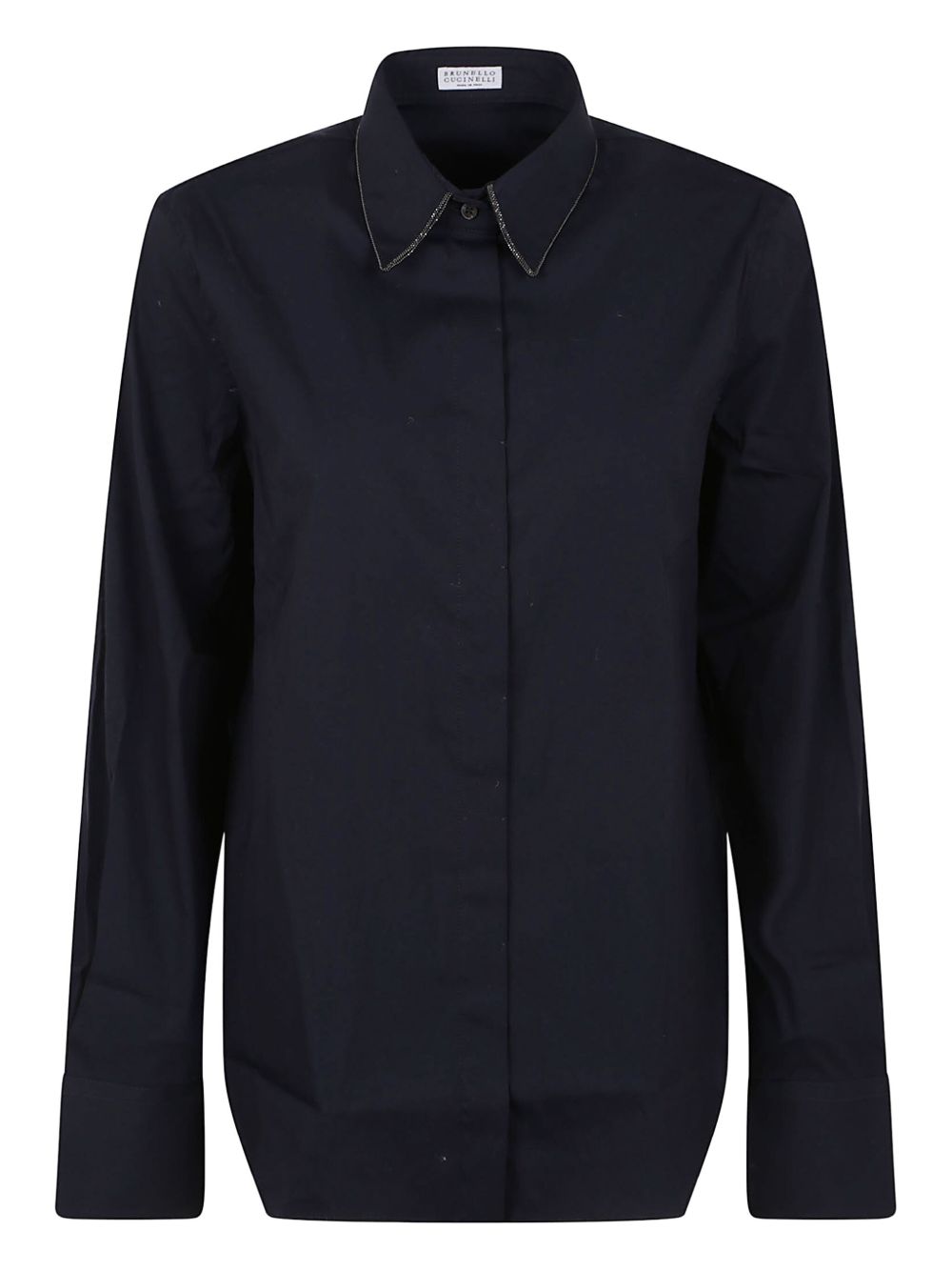 -Camicia Con Shiny Collar-Donna