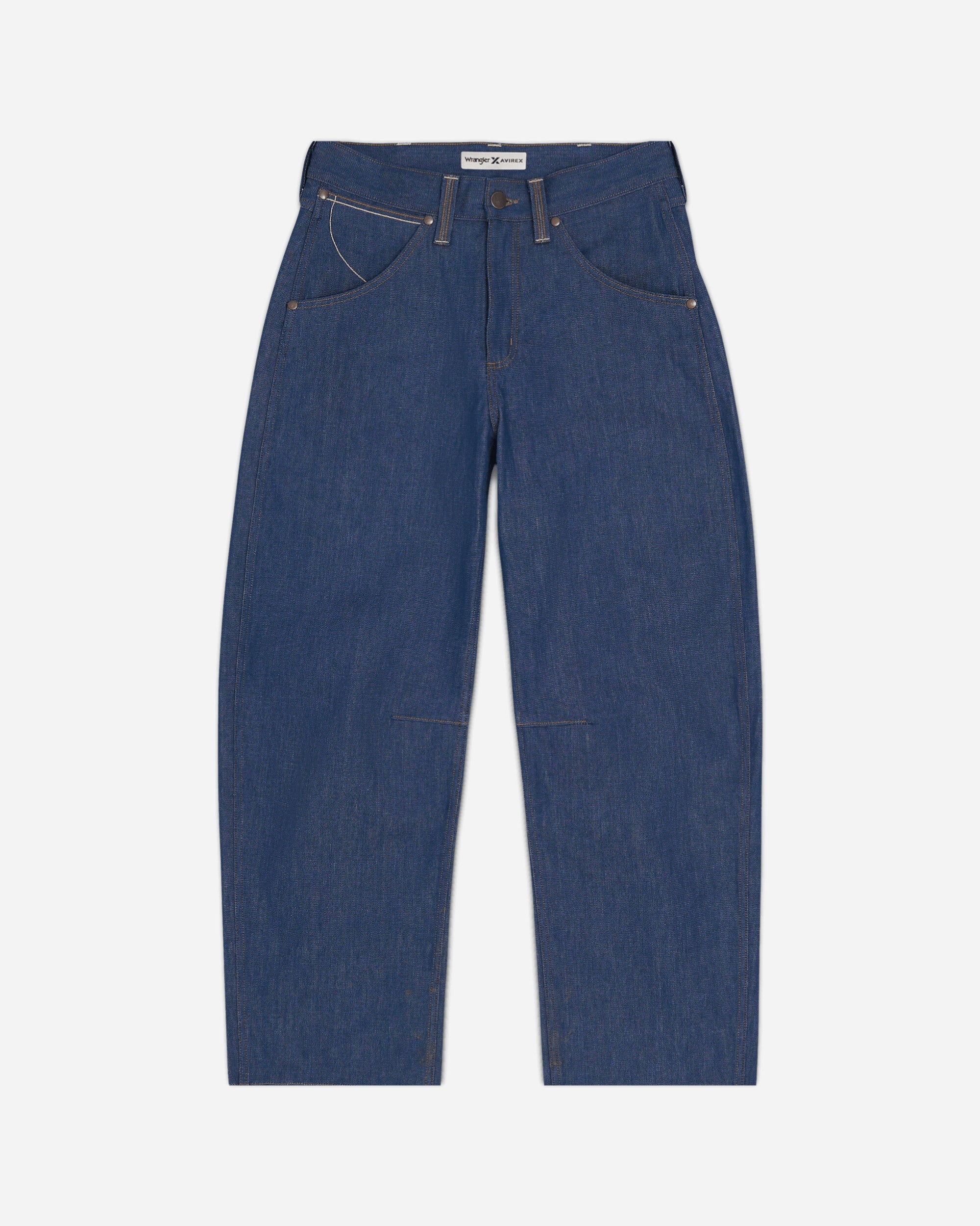 Men s Avirex Barrel Jeans Raw Indigo