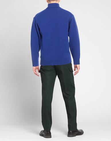 Man Turtleneck Blue Size M Wool, Cashmere