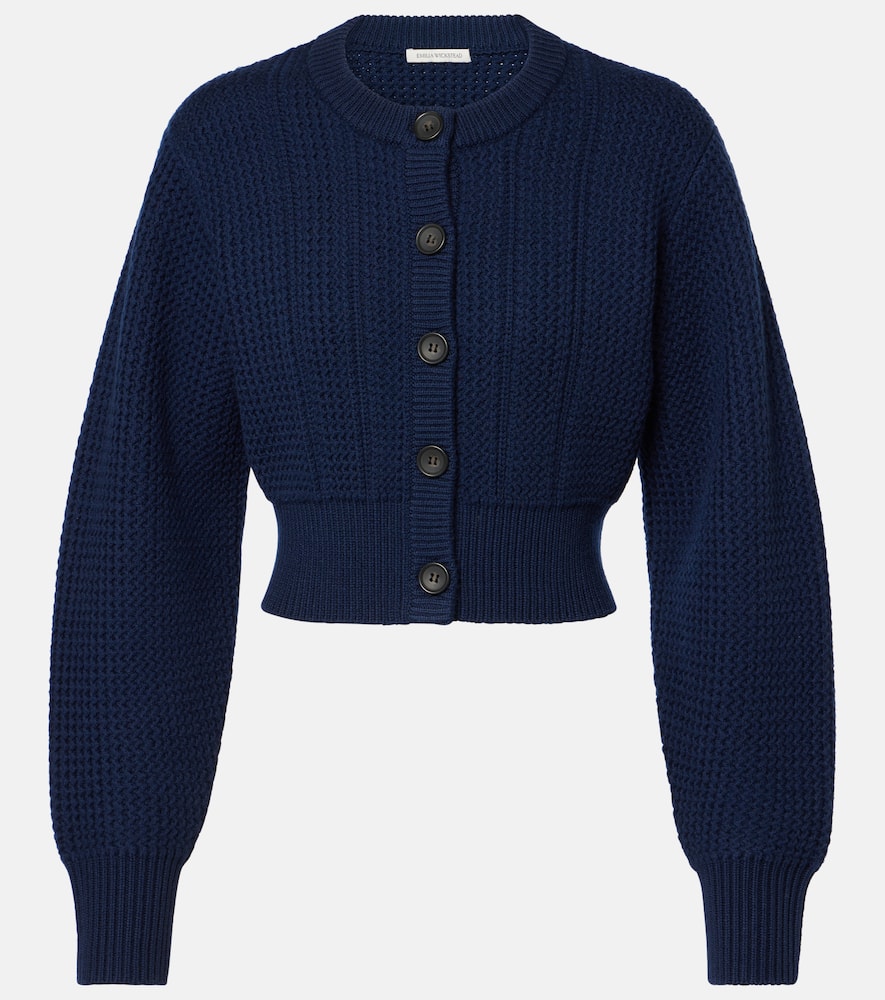 Albert cropped wool cardigan