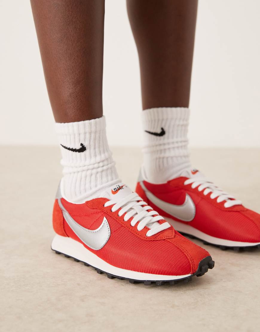 LD-1000 sneakers in red and silver