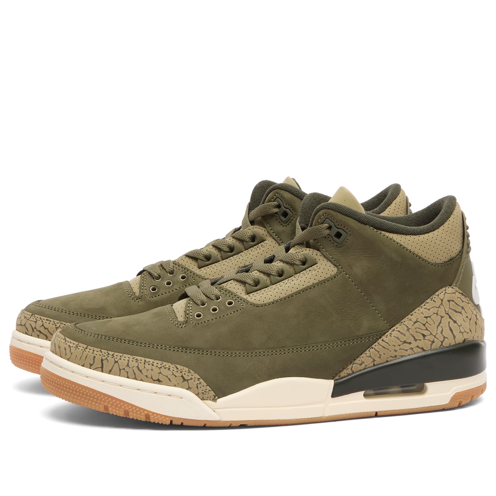 Men's 3 Retro OG Rt Sneaker Olive/Sequoia/Olive