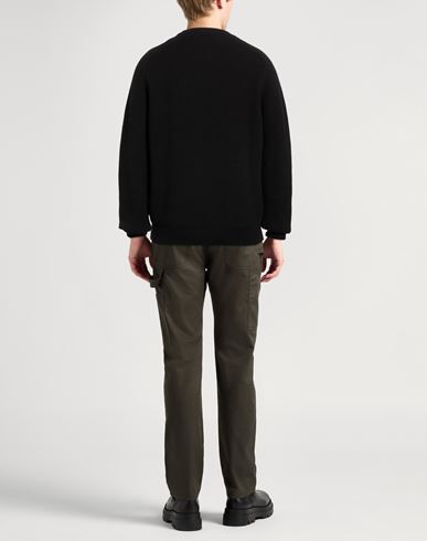 Man Sweater Black Size 42 Virgin Wool, Cashmere