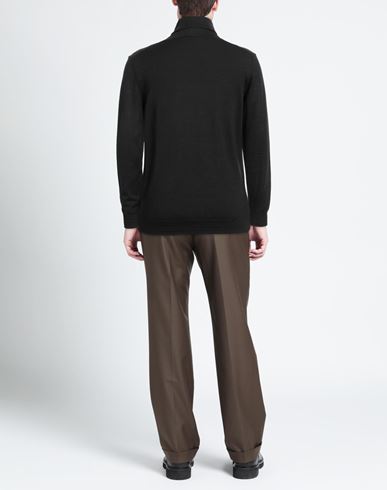 Man Turtleneck Black Size 40 Acrylic, Wool