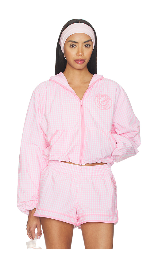 LoveShackFancy Kariana Hoodie in Pink. - XS also in