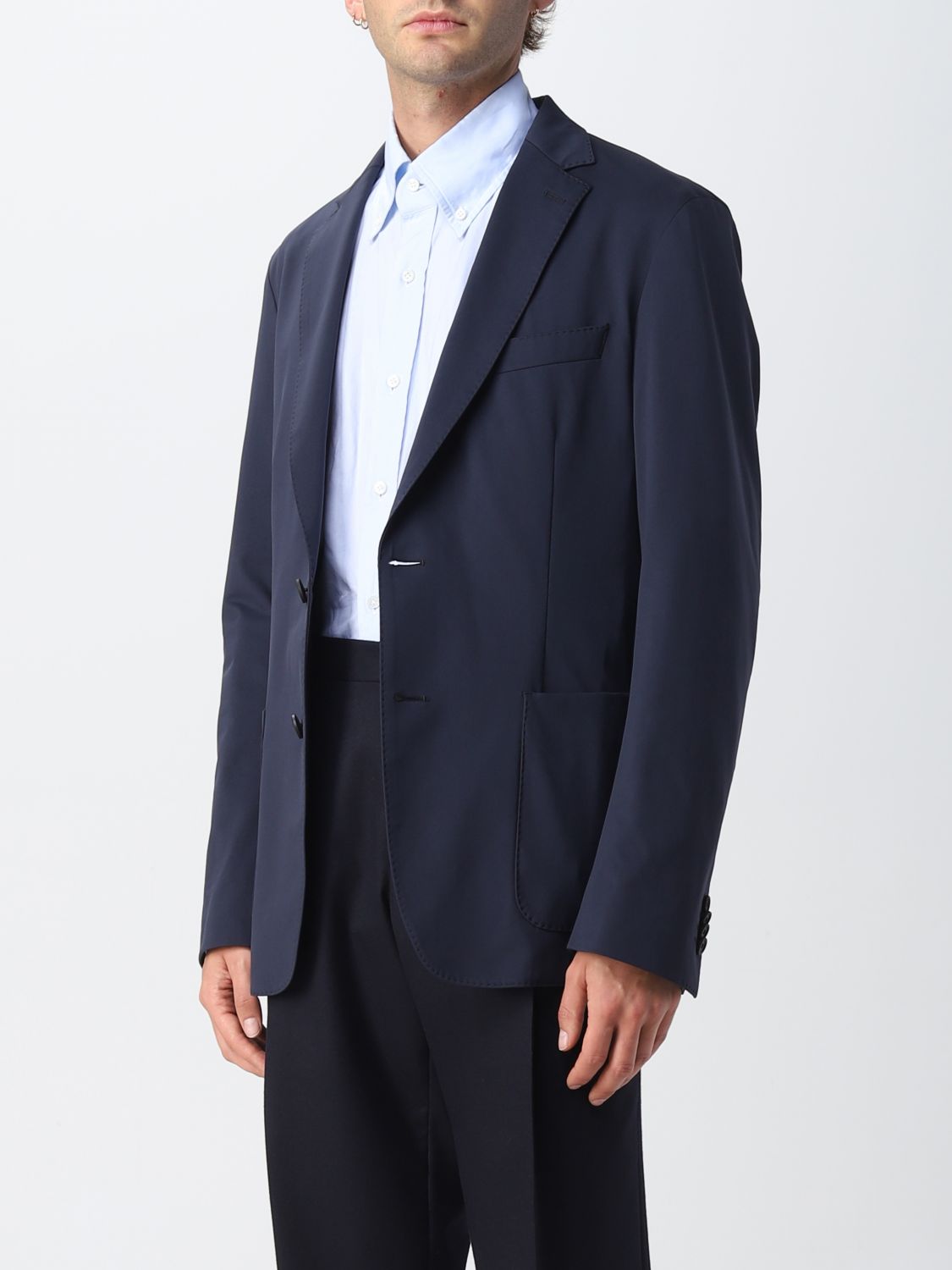 Jacket Men color Blue