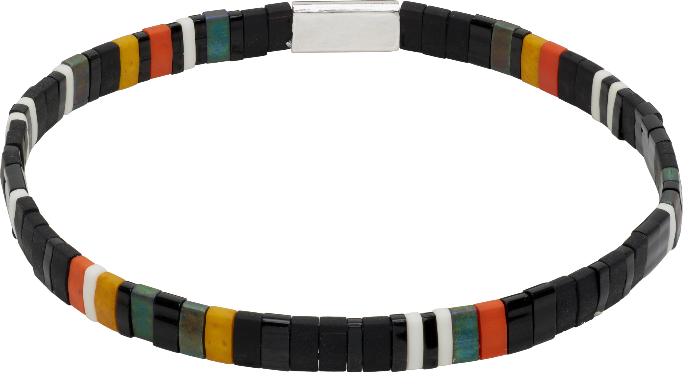 Flat Bead Bracelet
