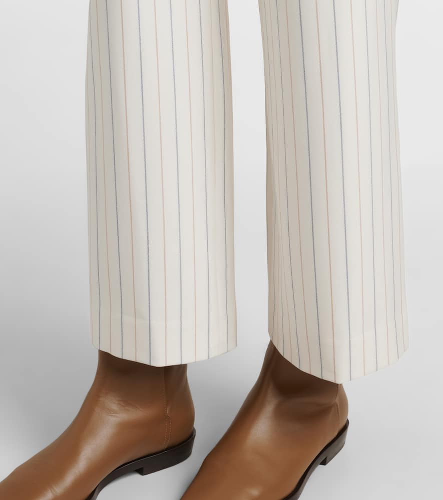 Brixton striped wide-leg pants