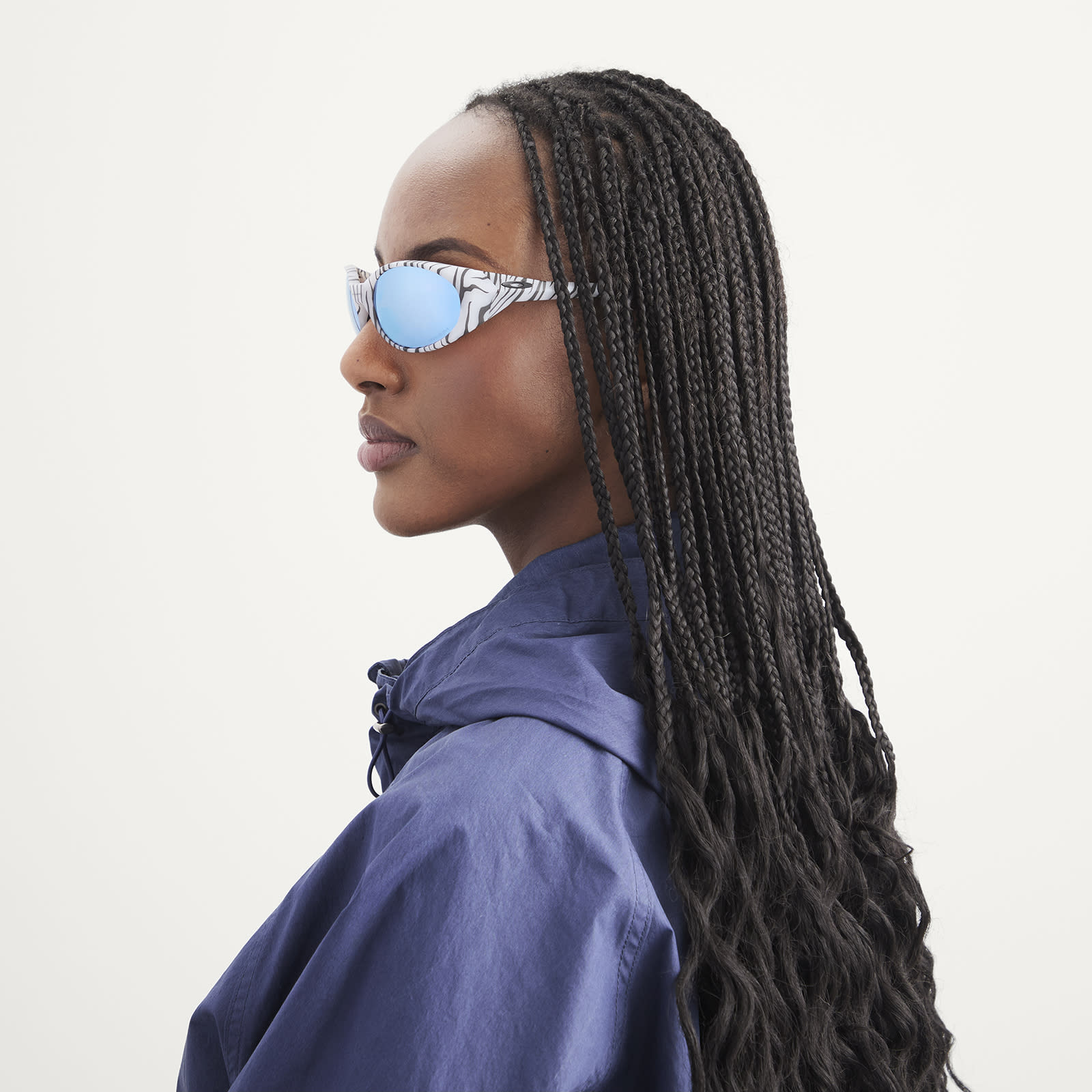 Eye Jacket Redux Sunglasses Trans Vapor Bengal &Prizm Snow Sapphire