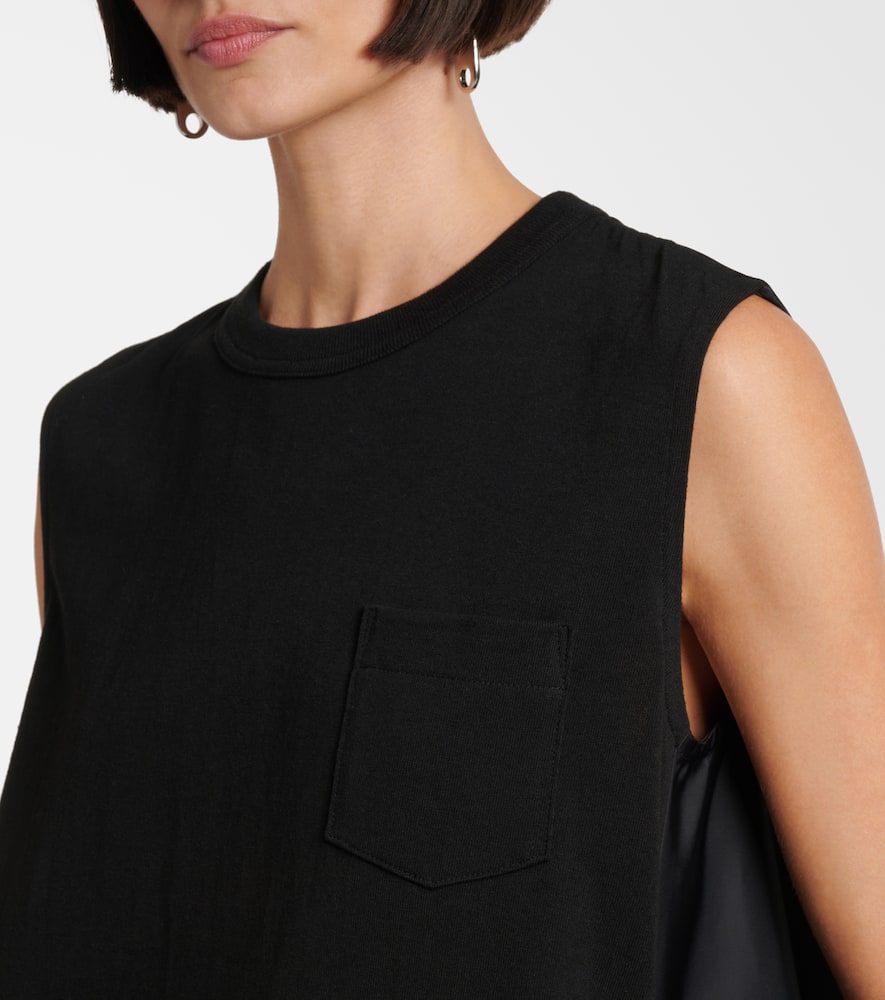 Paneled minidress