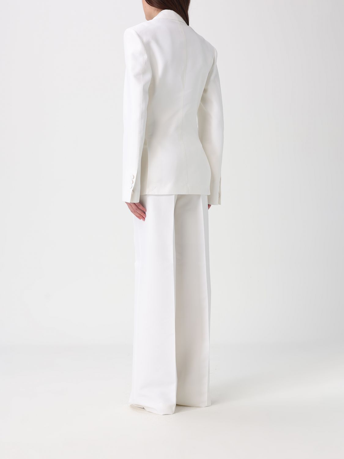 Suit Woman color White