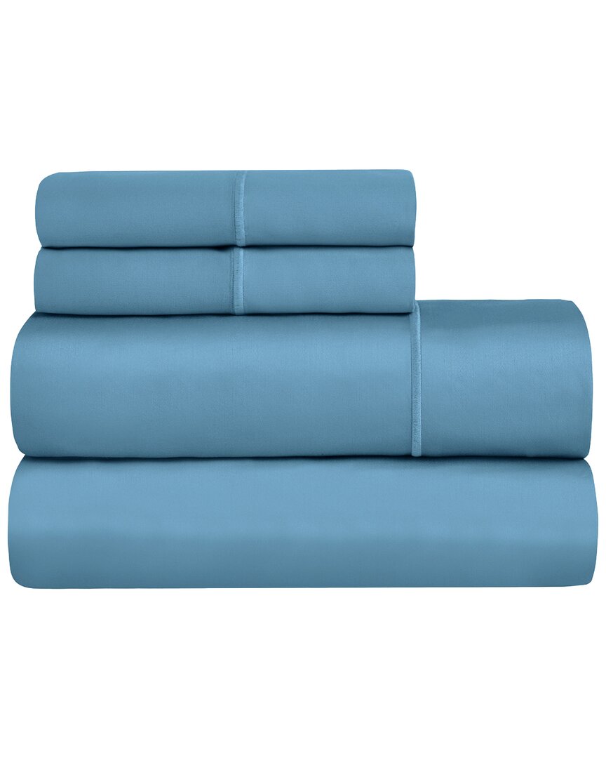 650 Thread Count Embroidered Egyptian Cotton Deep Pocket Sheet Set
