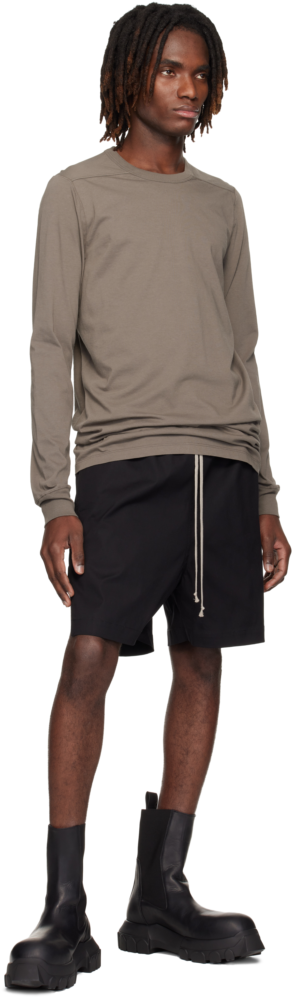 Black Temple Boxer Shorts