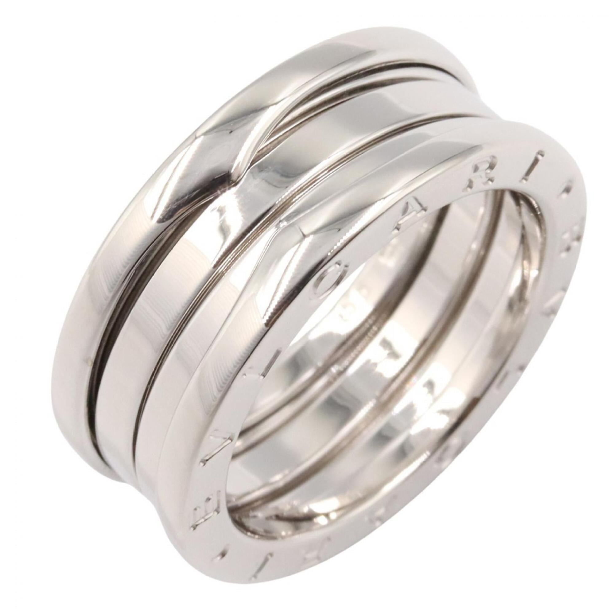 Bvlgari Silver Silver 925 Band Ring Pre-Owned