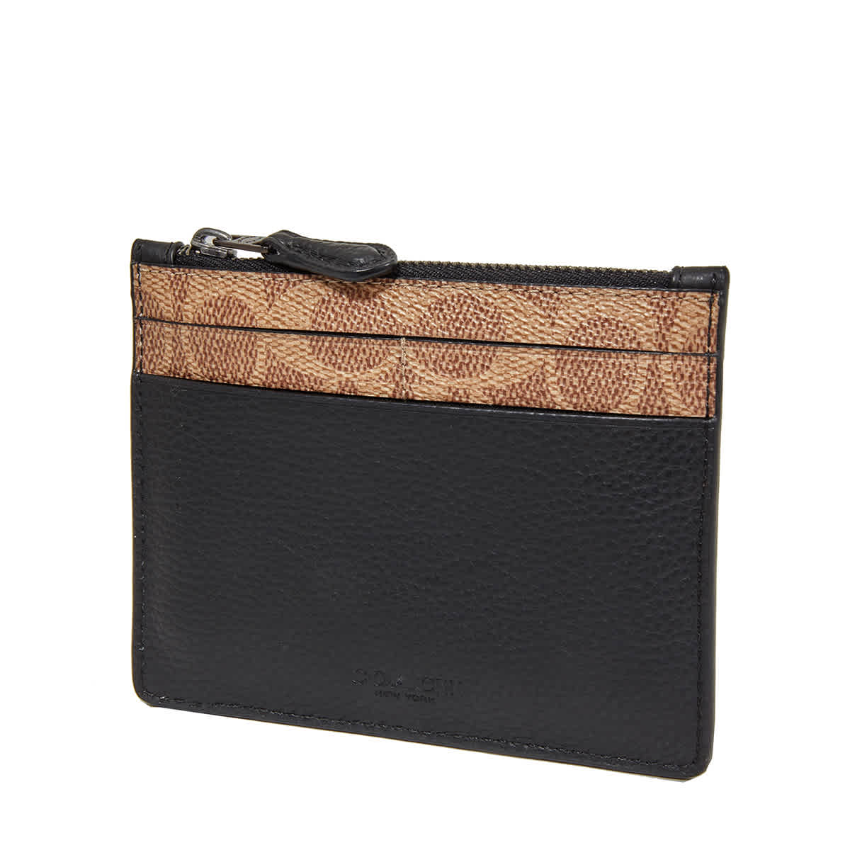 Signature Canvas Blocking Card Case