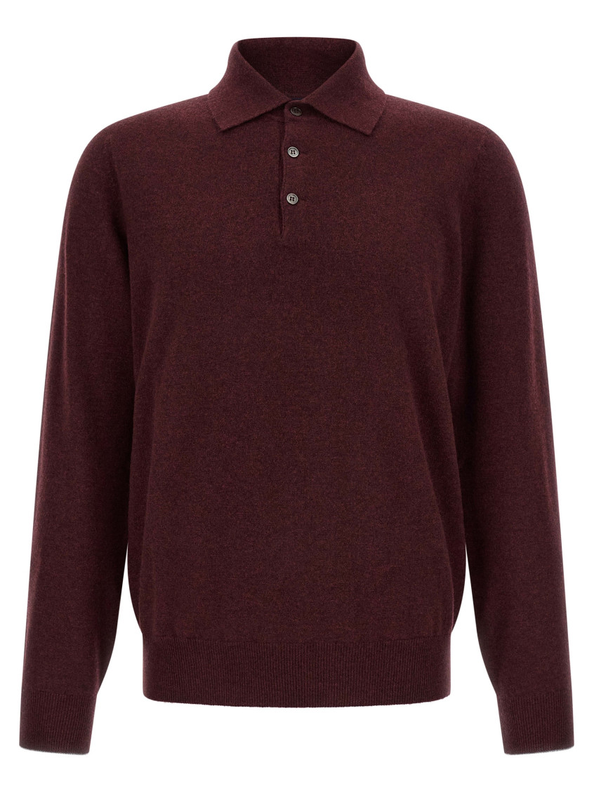 Maroon Polo Sweater