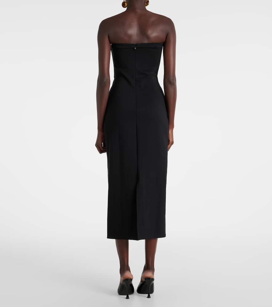 Beekman strapless midi dress