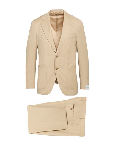 Man Suit Sand Size 38 Wool