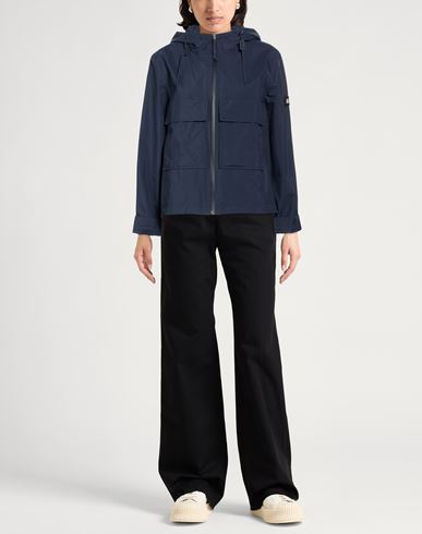Woman Jacket Navy Size 8 Polyamide