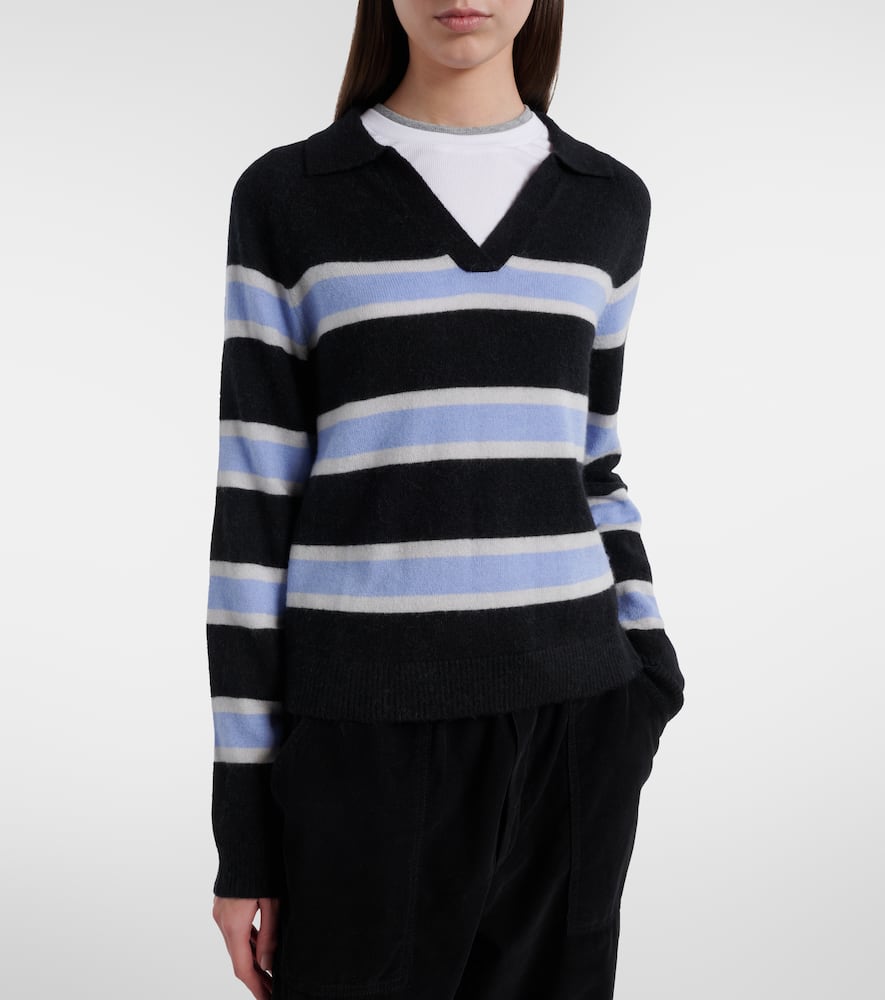 Everlake striped polo sweater