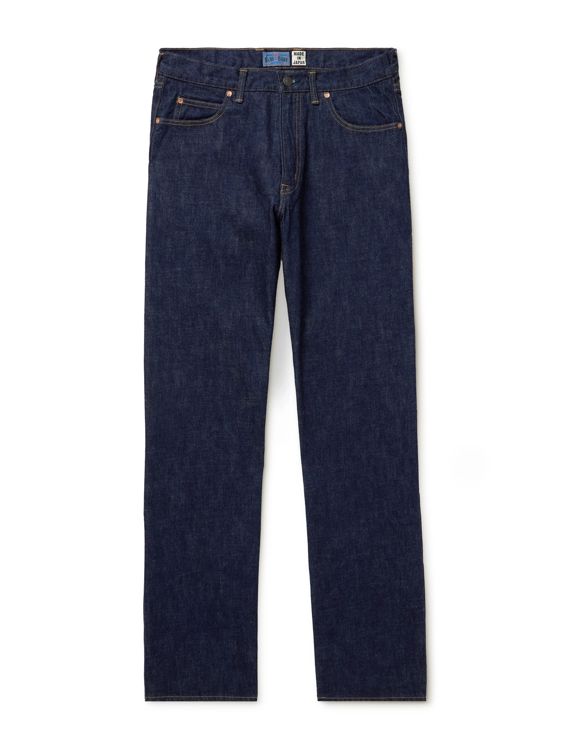 Straight-Leg Selvedge Jeans