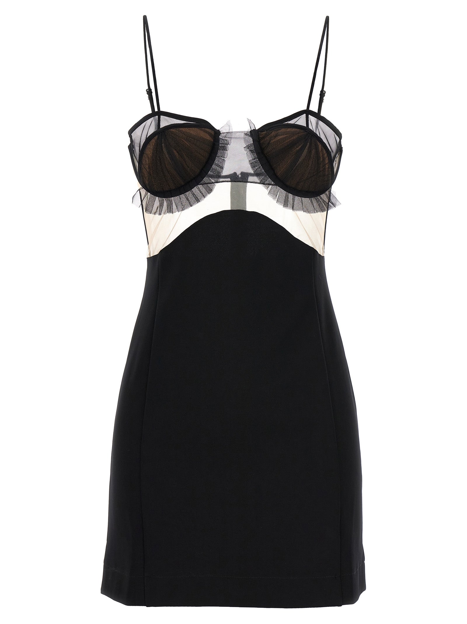Explosive Flower Dress — Black