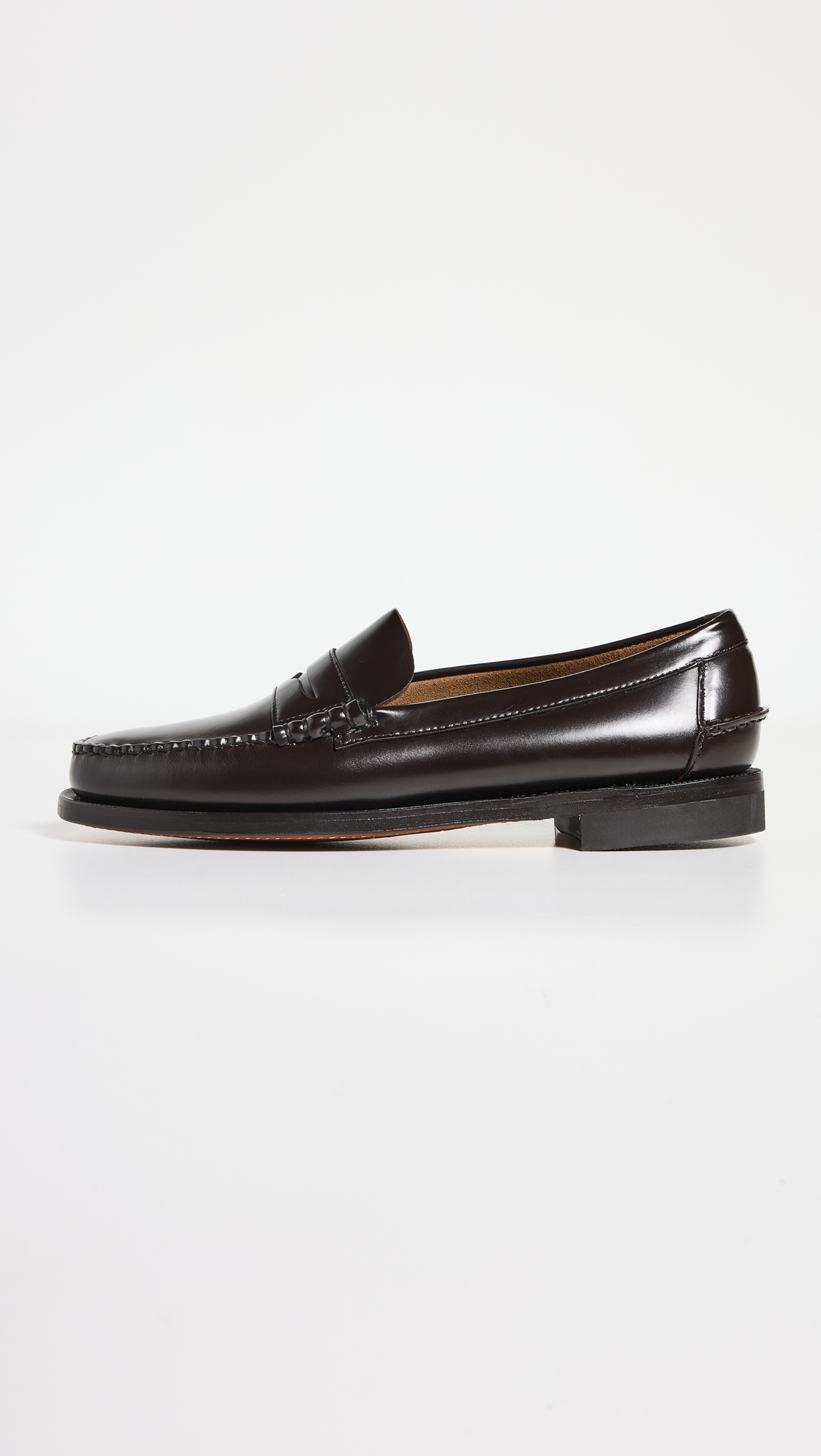 Classic Dan Leather Loafers Dk Coffee