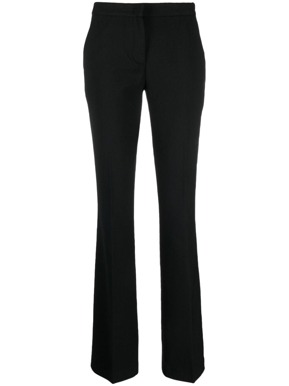 Tailored high-waist trousers - Black