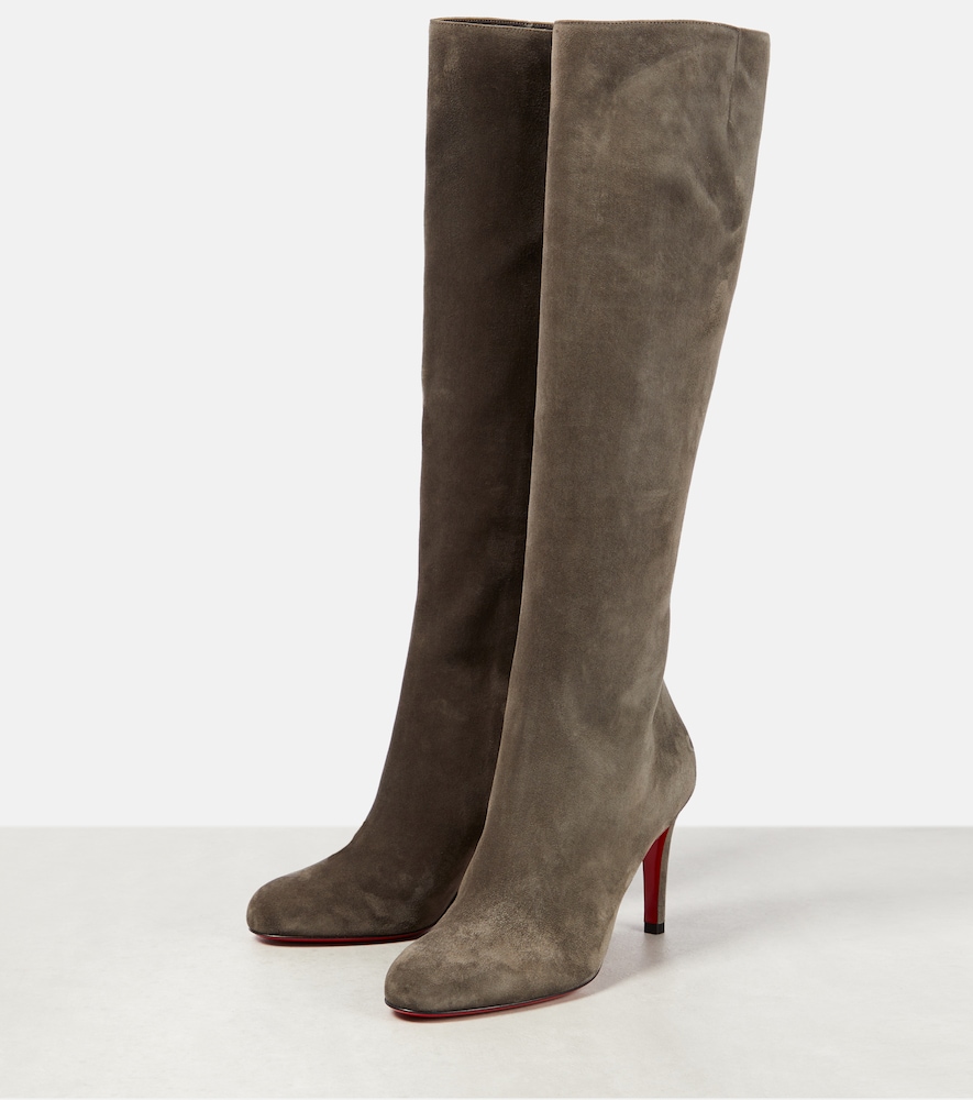 Pumppie Botta suede knee-high boots