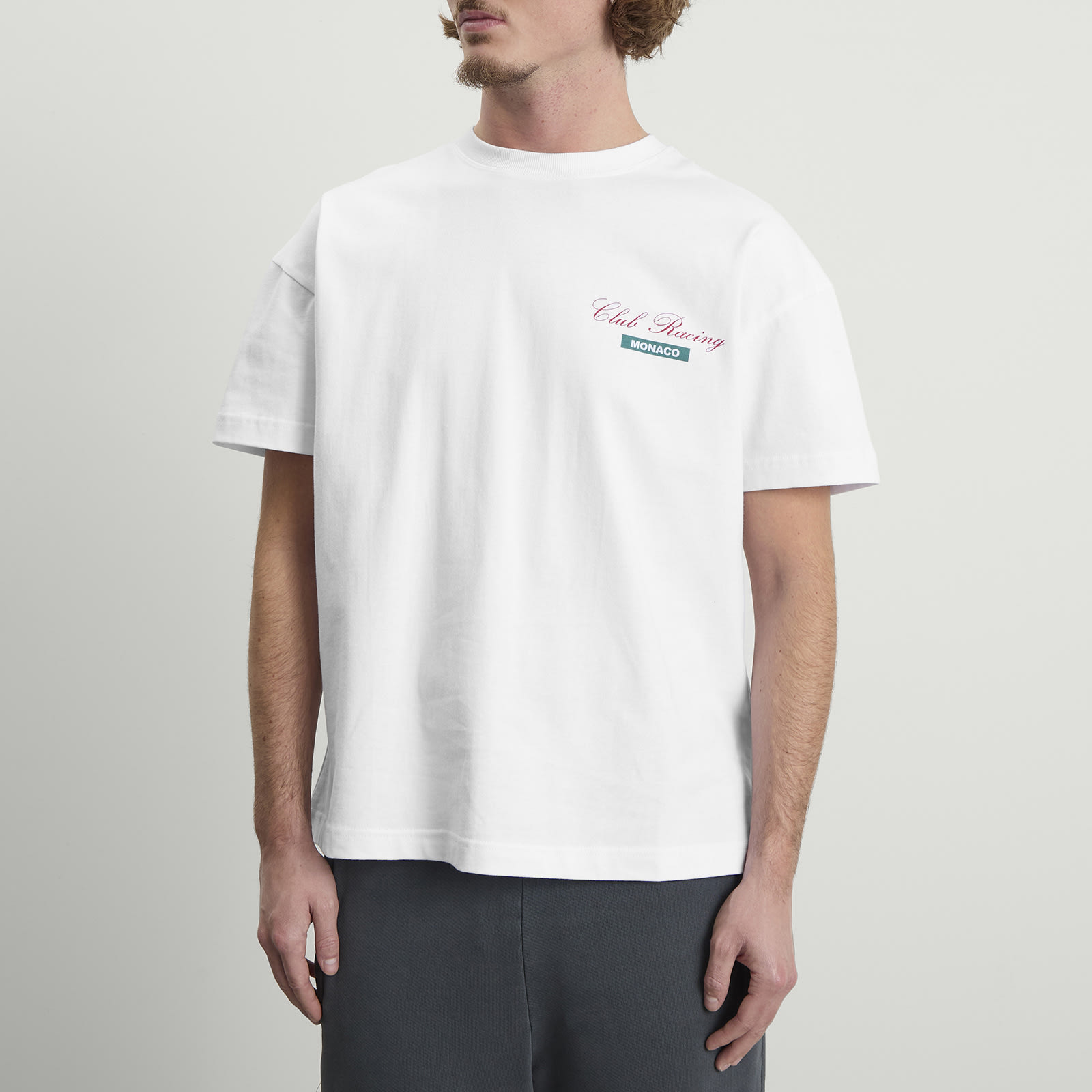 Men's Club Racing T-Shirt White