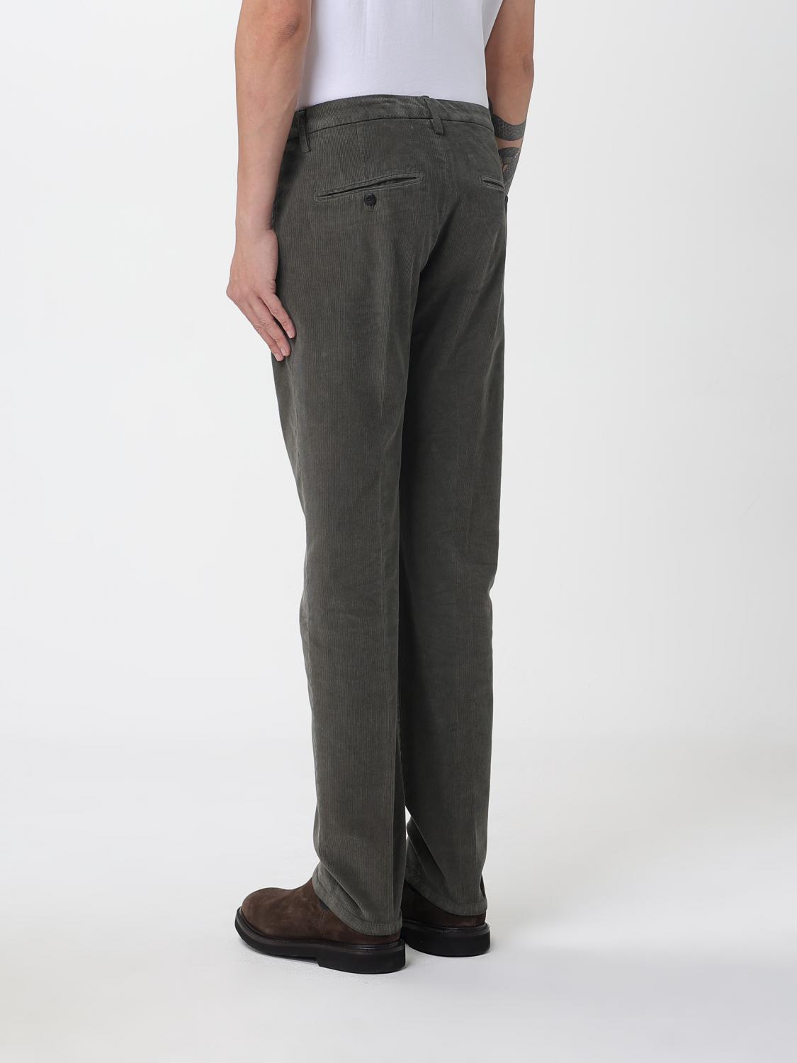 Pants Men color Military