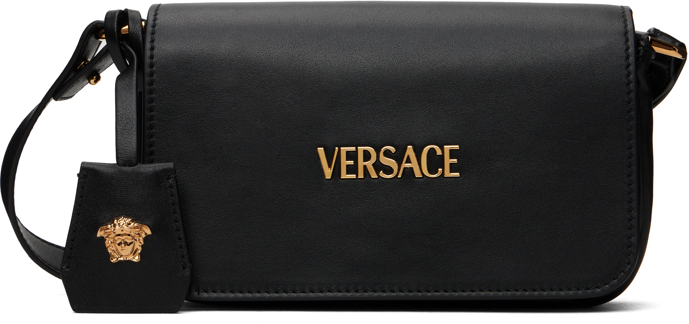 Versace Black Tag Mini Shoulder Bag