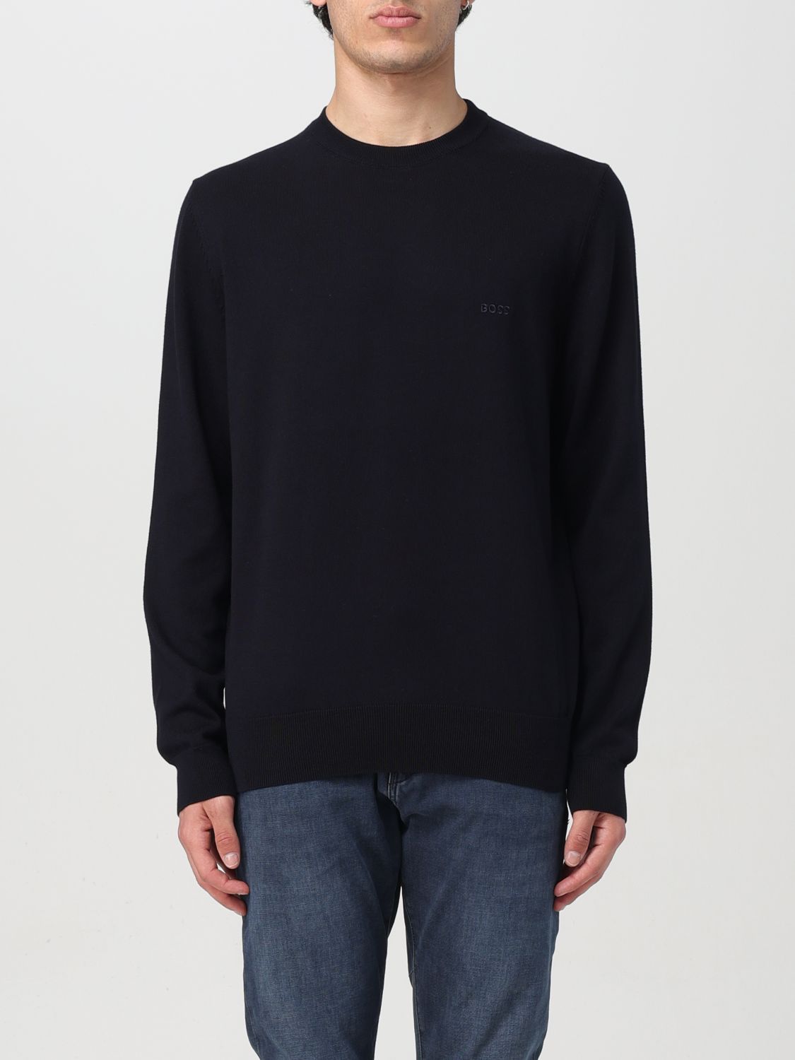 Sweater Men color Blue