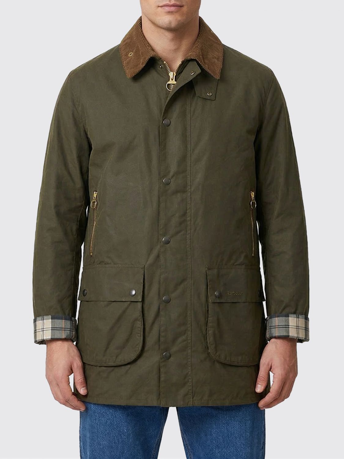 Jacket Men color Green