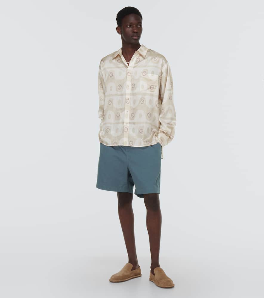 Commas Cotton shorts