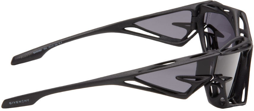 Givenchy Black Giv Cut Cage Sunglasses