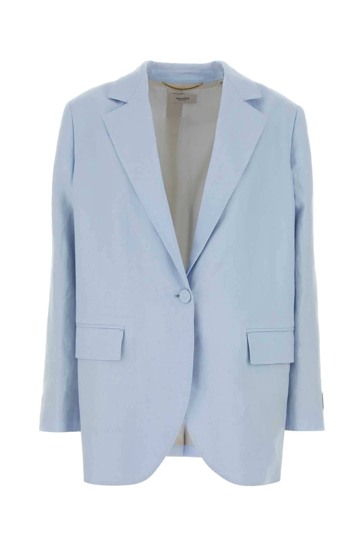 Breasted Blazer — Blue