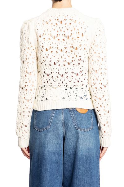 Chloé Crewneck Chunky Sweater