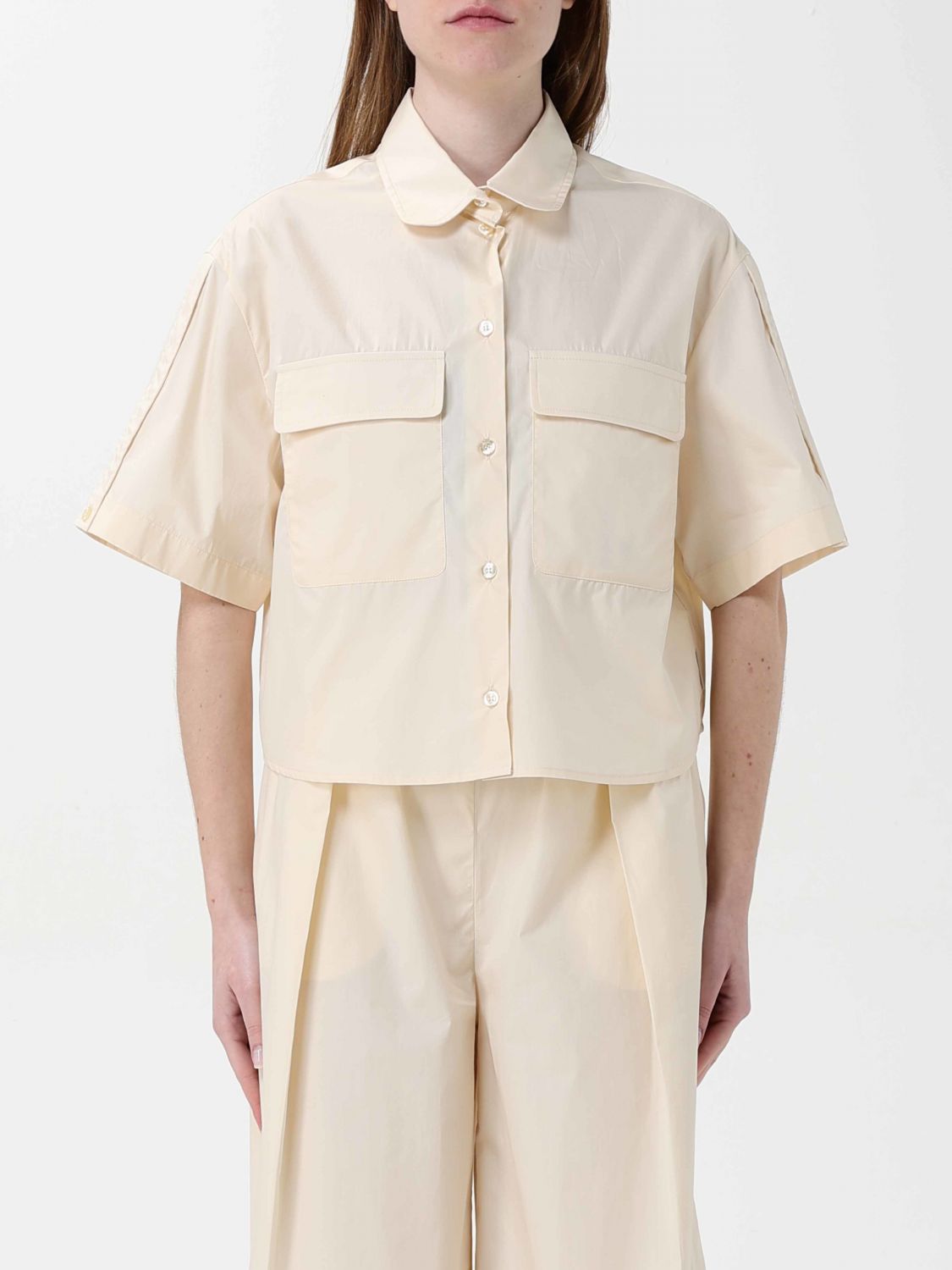 Shirt Woman color Yellow Cream