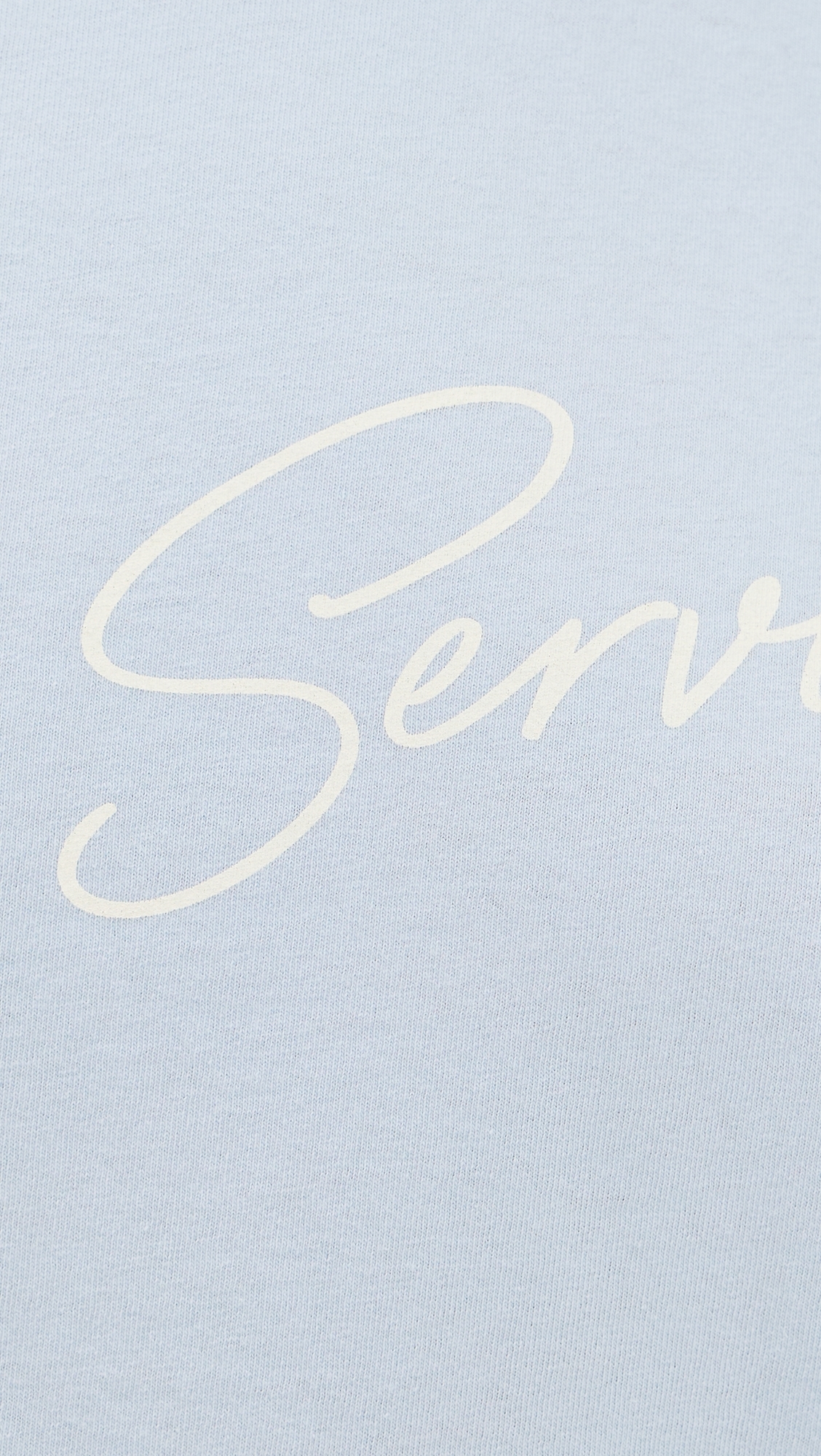 Room Service Vintage Fit Tee Blue