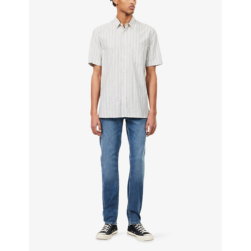 Mens Lou Slim-Leg Stretch-Denim Jeans